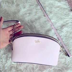 Pink Kate Spade crossbody bag